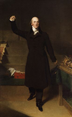 George Canning ca. 1825 Thomas Lawrence 1769-1830 	National Portrait Gallery London  NPG1832